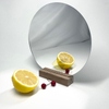 Goodsense Miroir De Gym Hojas de espejos decorativos inastillables Metacrilato fino Acrylspiegel Discos de metacrilato Azulejos Espejo autoadhesivo irrompible Lucite Acrílico plateado Espejo de una cara Fabricante