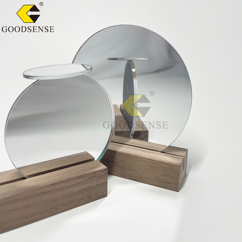 Hoja acrílica de espejo plateado Goodsense