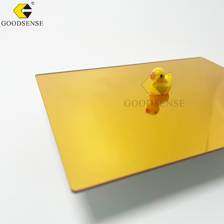 Goodsense GSAM-202 Espejo acrílico dorado directo de fábrica